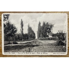 SAN ISIDRO EL BAJO ANTIGUA TARJETA POSTAL